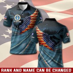 US Air Force , Duty, Honor, Country - Polo Shirt