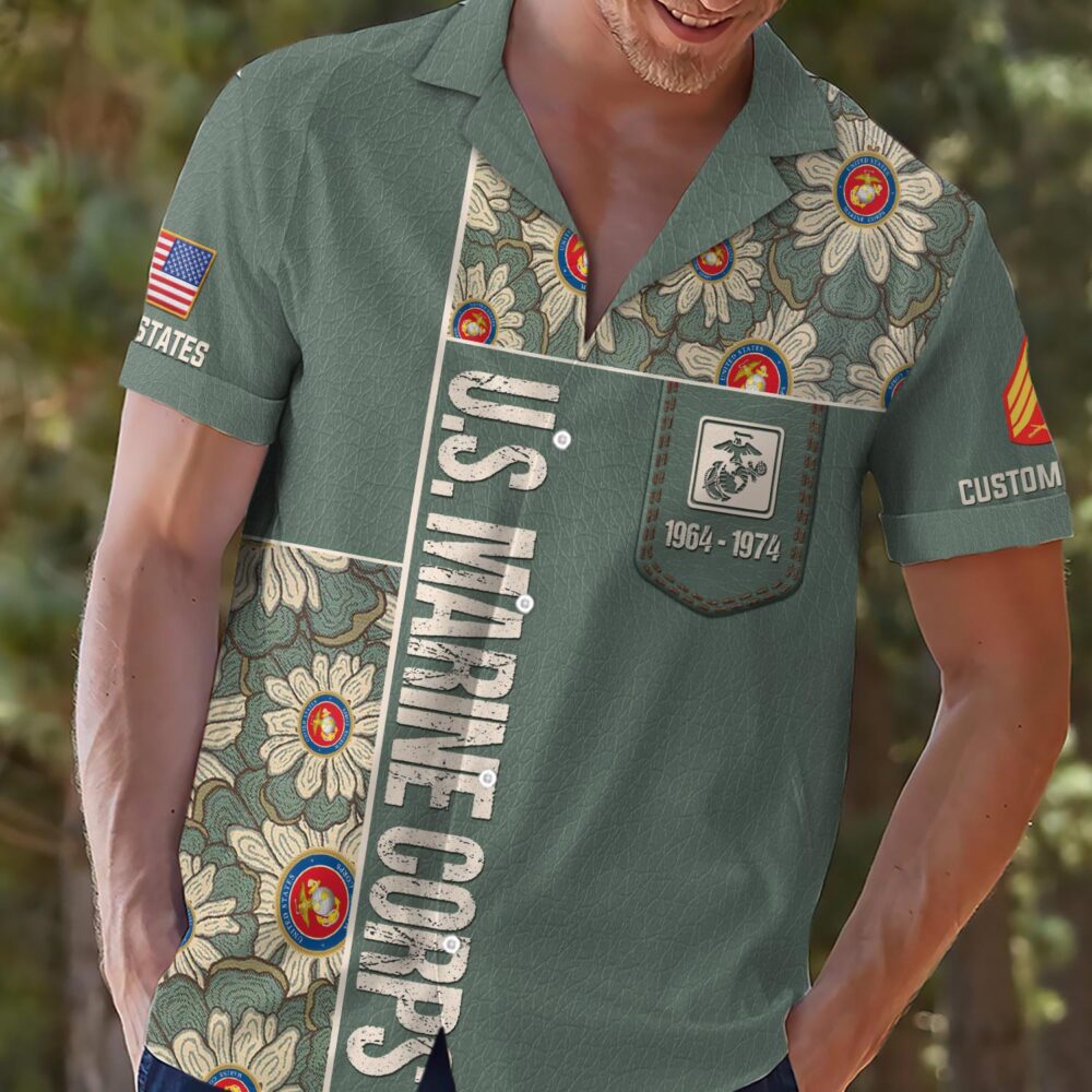 US Marine Corps, The Few, The Proud - Hawaii Shirt - Image 2