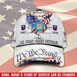 US Coast Guard, E 4 Gold - Classic Cap