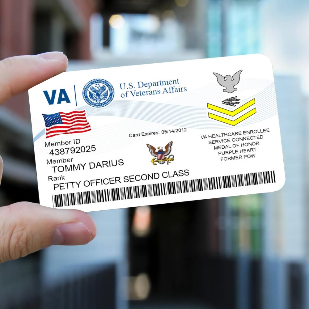 US Navy, E 2 Blue - Printed Metal Card - Image 2