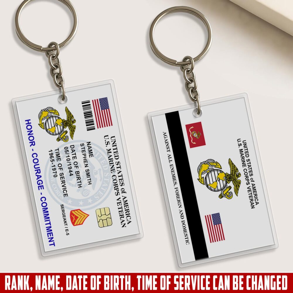 US Marine Corps - Acrylic Keychain