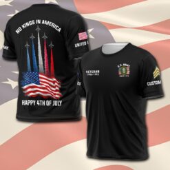 US Army, American By Birth, Veteran By Choice - T-Shirt