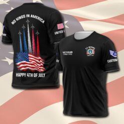 US Air Force , Freedom Over Fear - T-Shirt