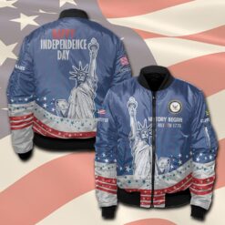 US Navy, Proud Veteran - Bomber Jacket