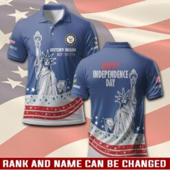 US Navy, Freedom Over Fear - Polo Shirt
