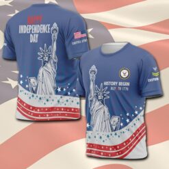 US Navy, E 5 Gold - T-Shirt