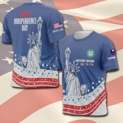 US Coast Guard, E 6 Red - T-Shirt