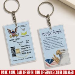 US Navy, Once A Sailor, Always A Sailor - Acrylic Keychain