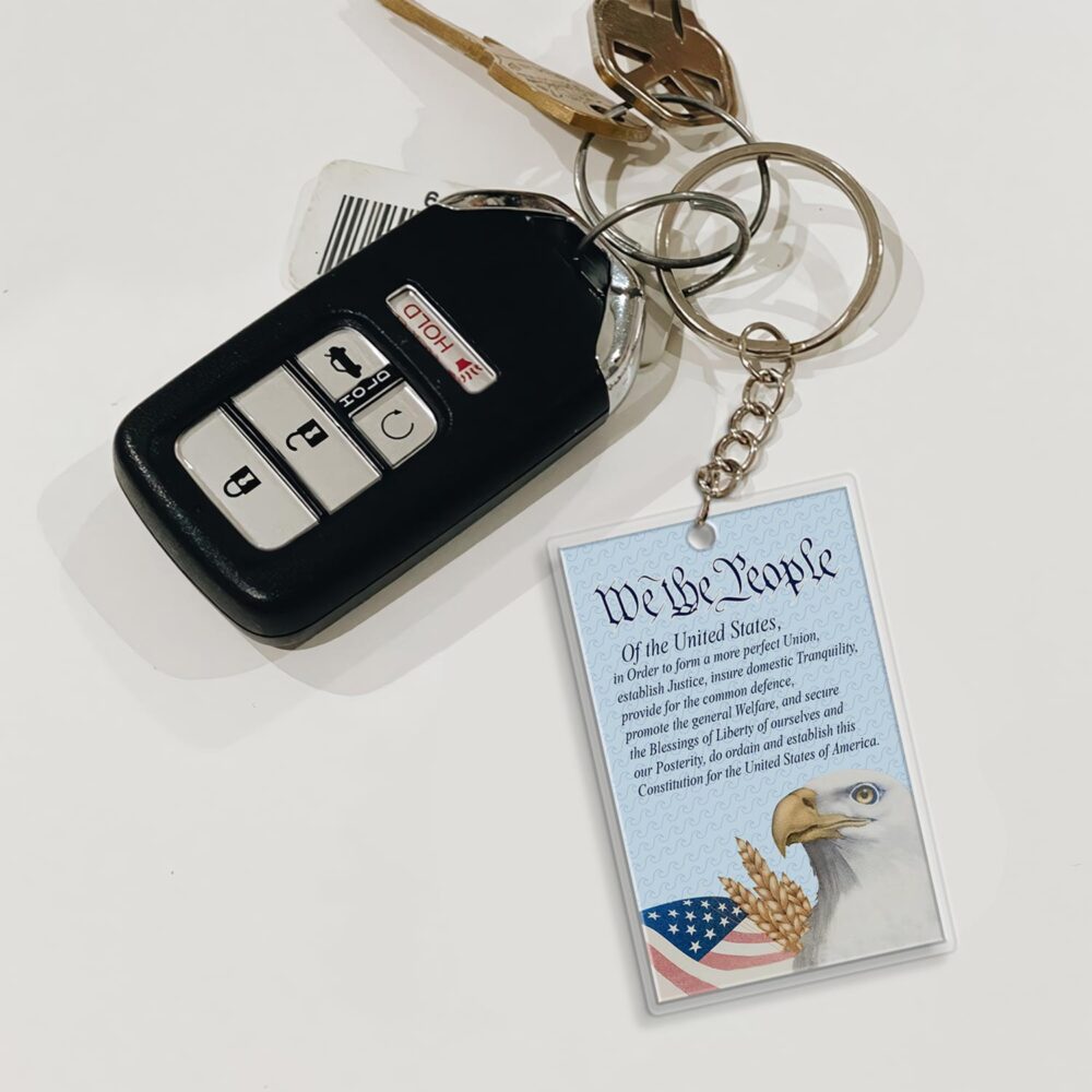 US Air Force, E 7 Air Force Master Sergeant - Acrylic Keychain - Image 3