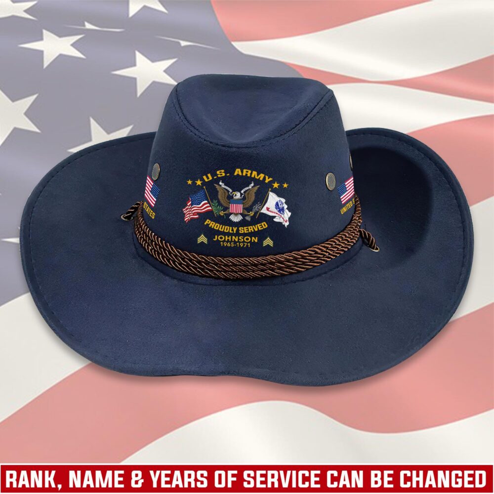 US Army, I Walked The Walk - Cowboy Hat