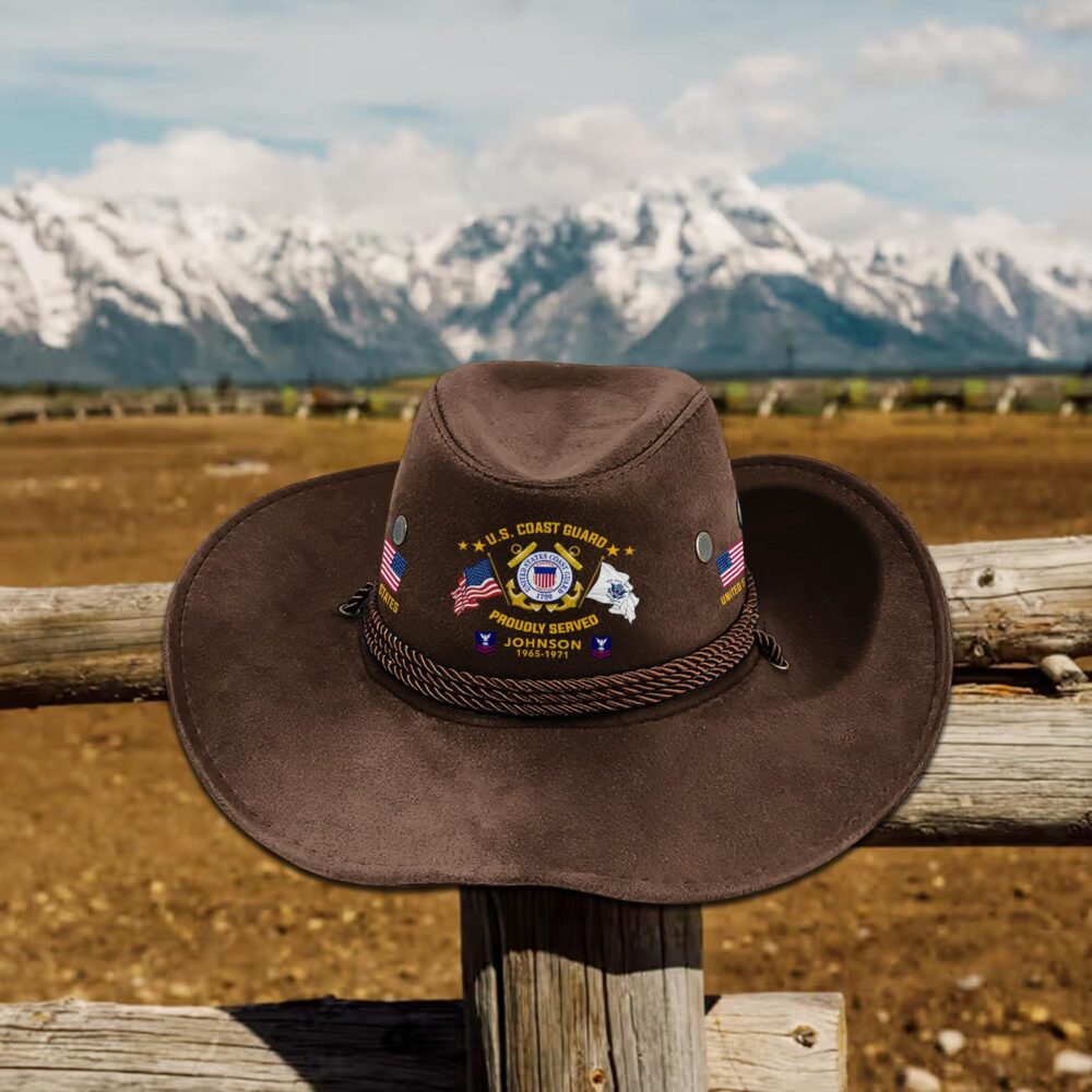 US Coast Guard, Semper Paratus - Cowboy Hat - Image 4