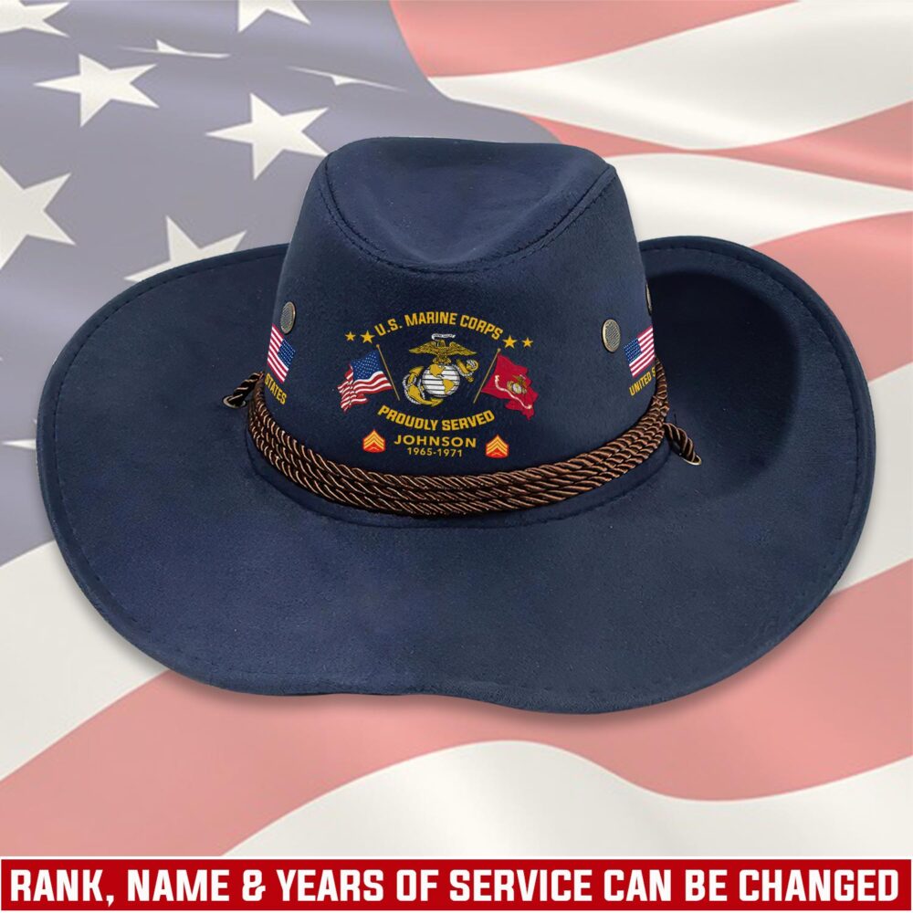 US Marine Corps, Defender of Freedom - Cowboy Hat