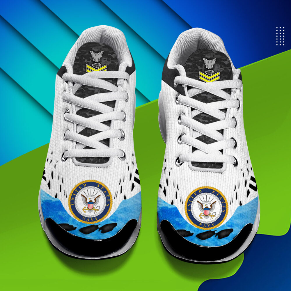 US Navy, Land Of The Free, Because Of The Brave - Air Max Plus Shoes - Image 4