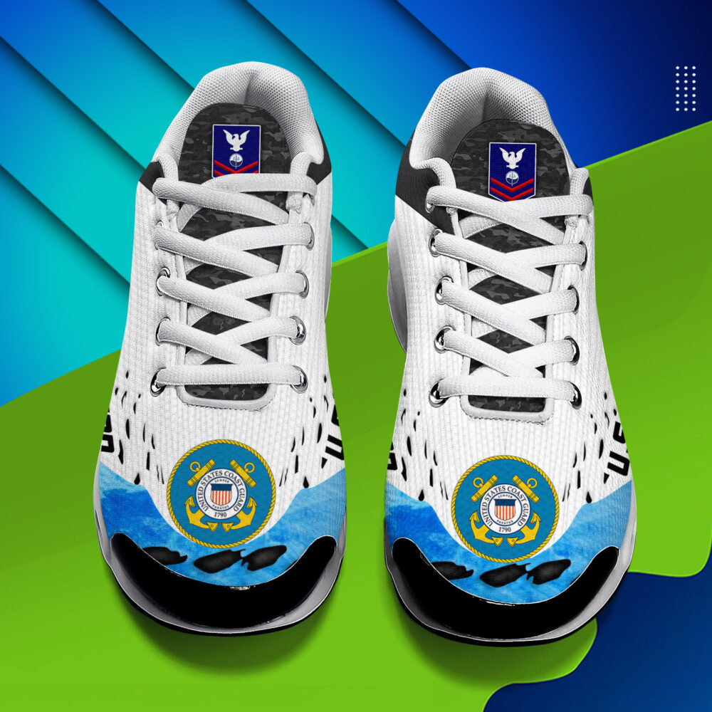 US Coast Guard, E 7 Gold - Air Max Plus Shoes - Image 4
