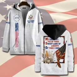 US Army, Thank a Veteran - Zip Hoodie