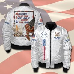 US Navy, E 7 Gold - Bomber Jacket