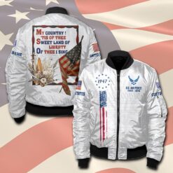 US Air Force , Lest We Forget - Bomber Jacket