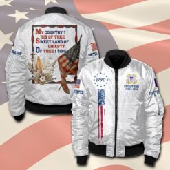 US Coast Guard, E 7 Red - Bomber Jacket