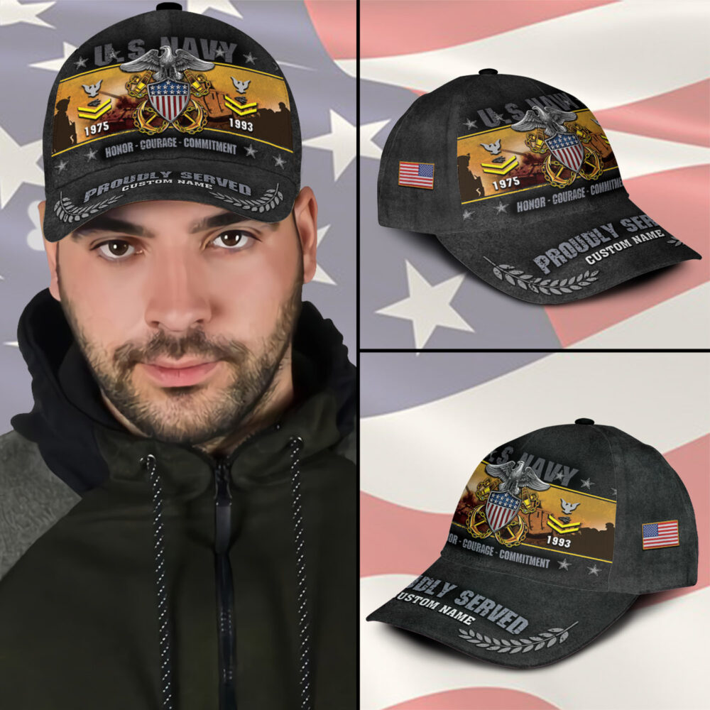US Navy, Semper Fortis - Classic Cap - Image 3