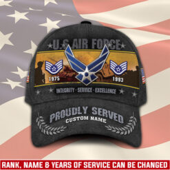 US Air Force, E 4 Air Force Sergeant - Classic Cap