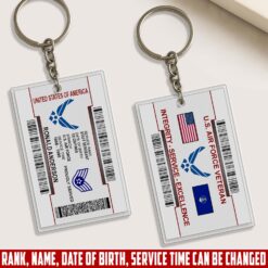 US Air Force - Acrylic Keychain