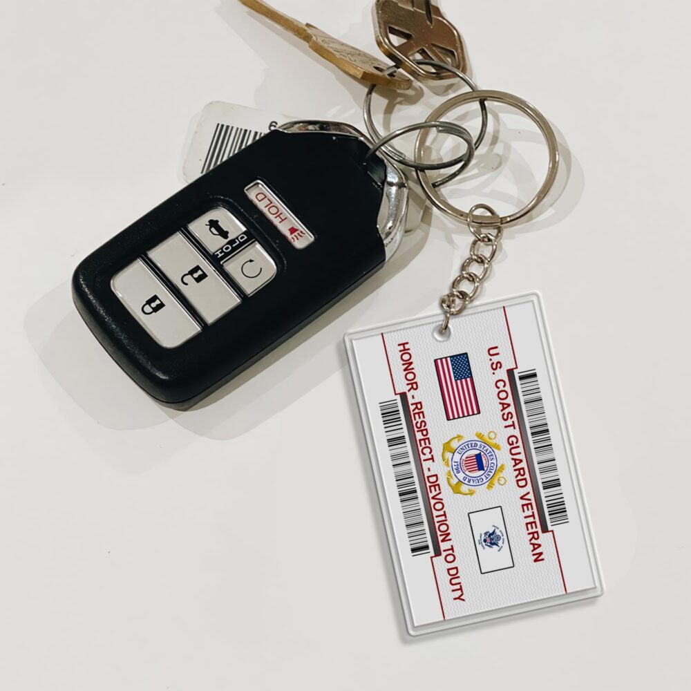 US Coast Guard - Acrylic Keychain - Image 3