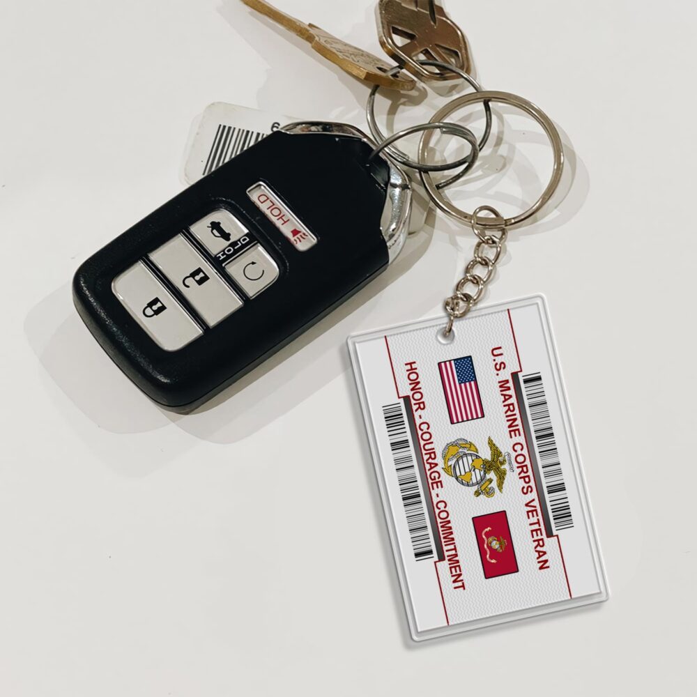 US Marine Corps - Acrylic Keychain - Image 3