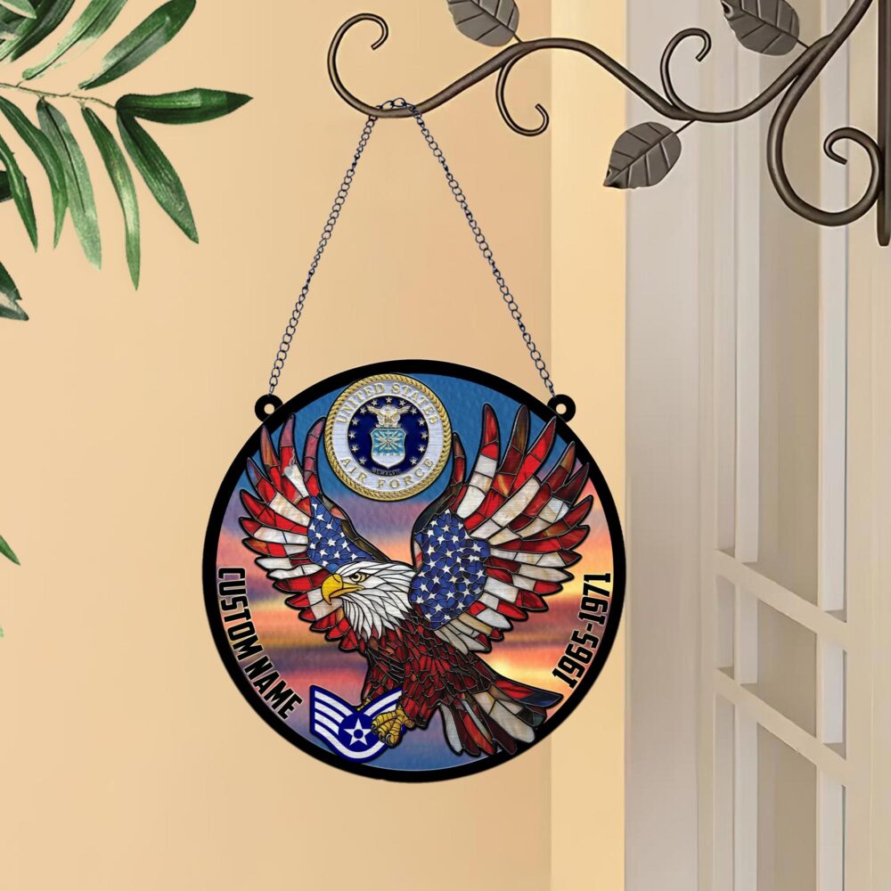 US Air Force, I Walked The Walk - Suncatcher 6in - Image 3
