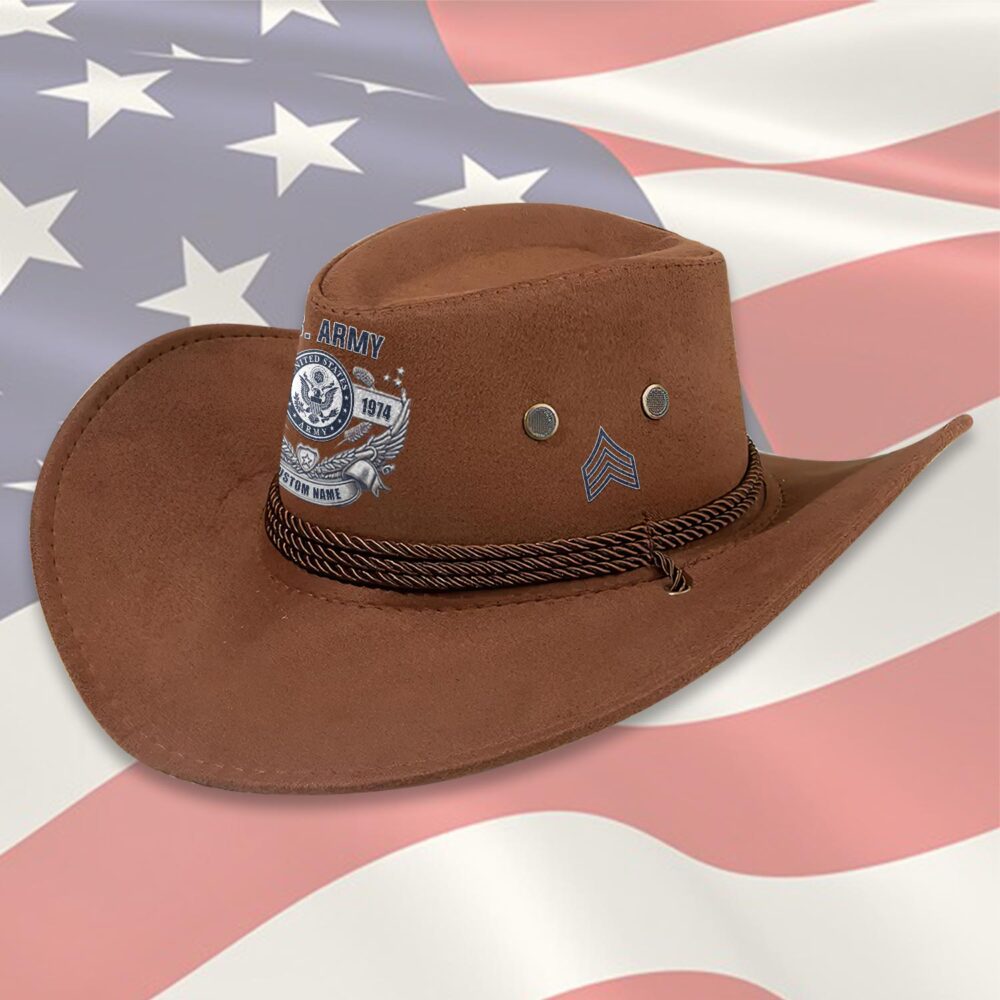 US Army, O 4 Army Major - Cowboy Hat - Image 3