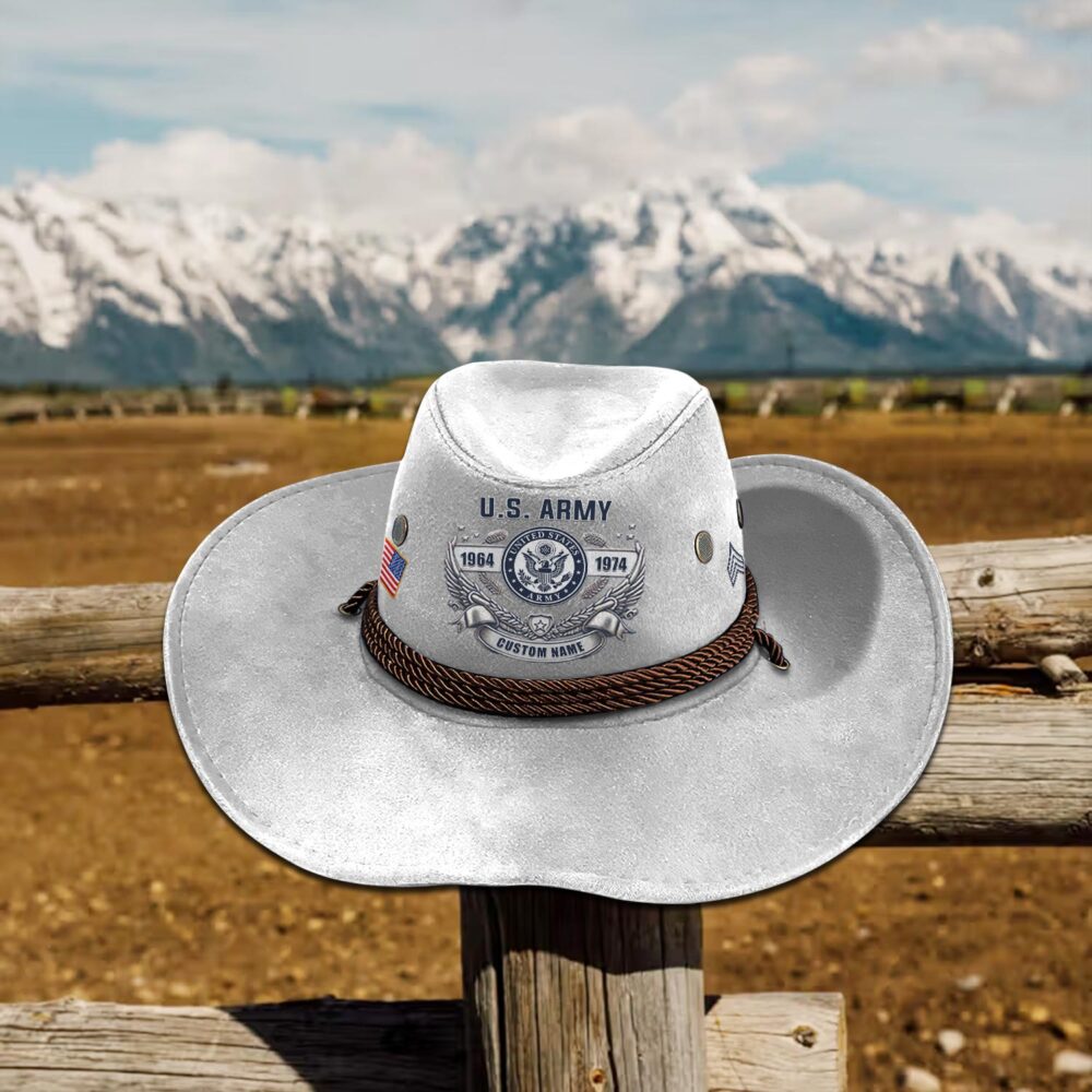 US Army, O 4 Army Major - Cowboy Hat - Image 4