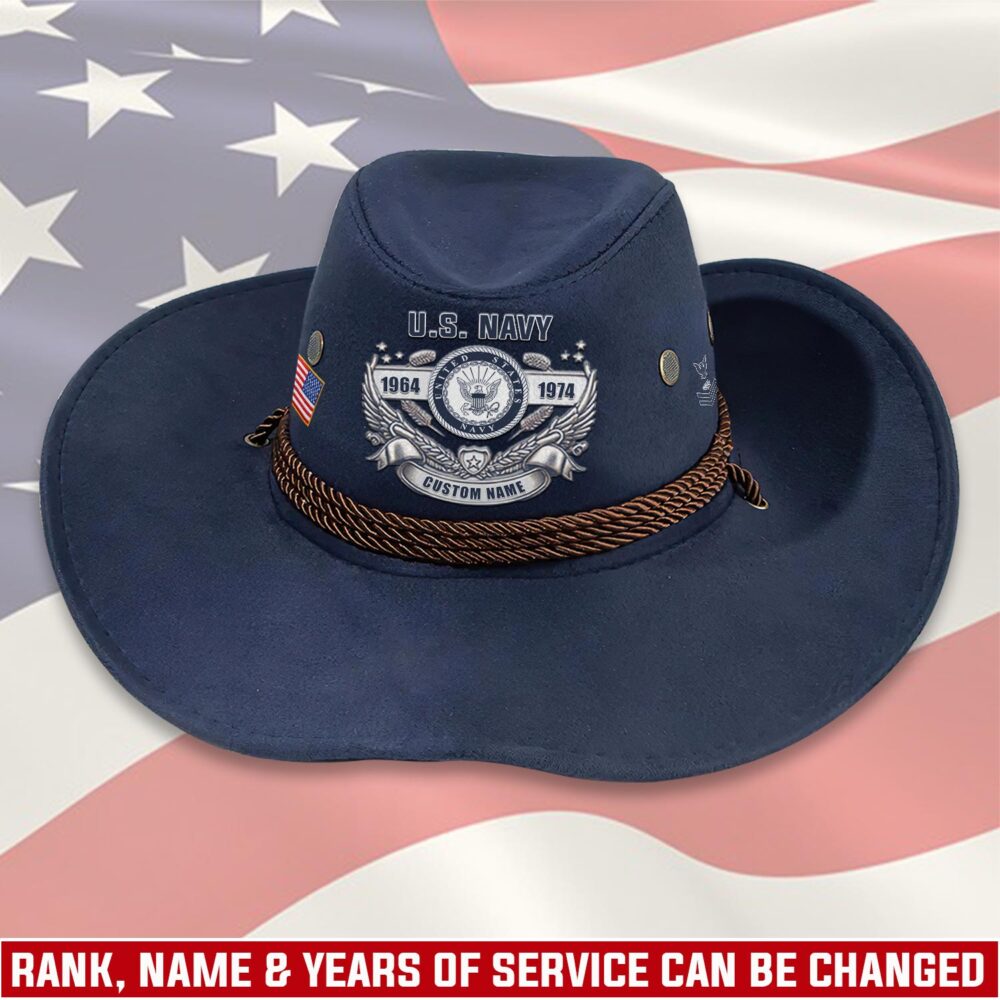 US Navy, No One Gets Left Behind - Cowboy Hat