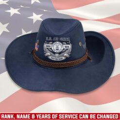 US Air Force , Proud Veteran - Cowboy Hat
